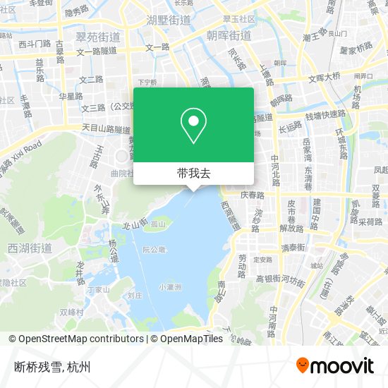 断桥残雪地图
