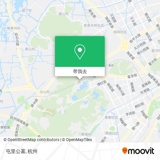 屯里公墓地图