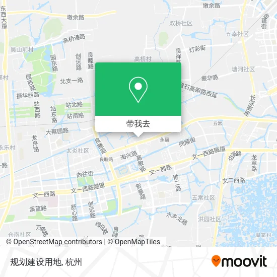 规划建设用地地图