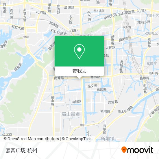 嘉富广场地图