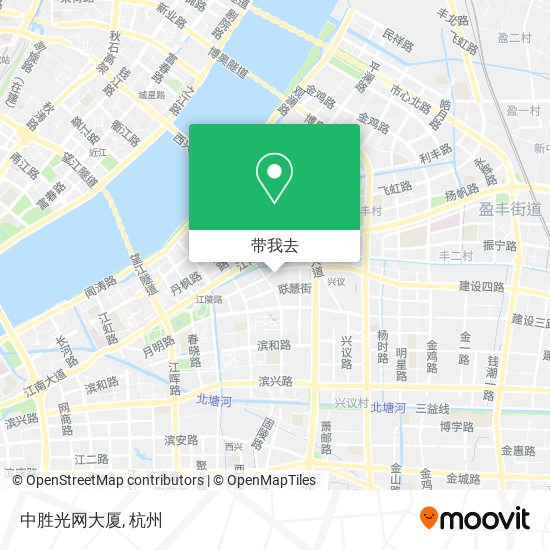 中胜光网大厦地图
