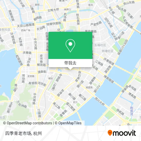 四季青老市场地图