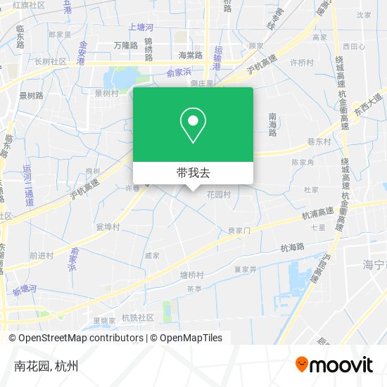 南花园地图
