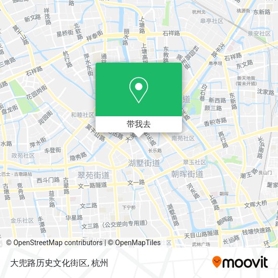 大兜路历史文化街区地图