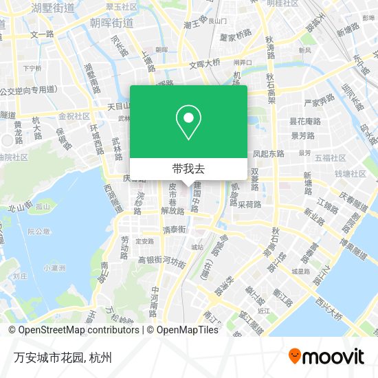 万安城市花园地图