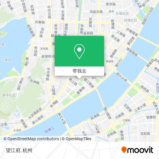 望江府地图