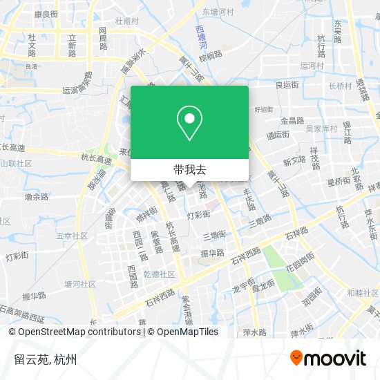 留云苑地图