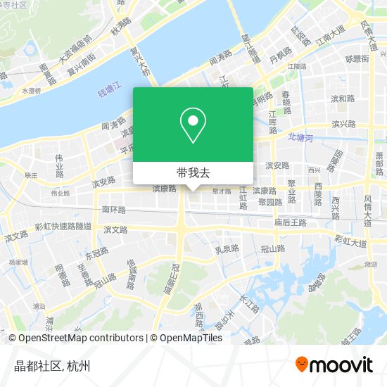 晶都社区地图