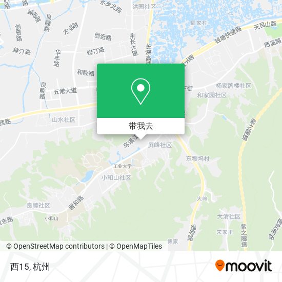 西15地图