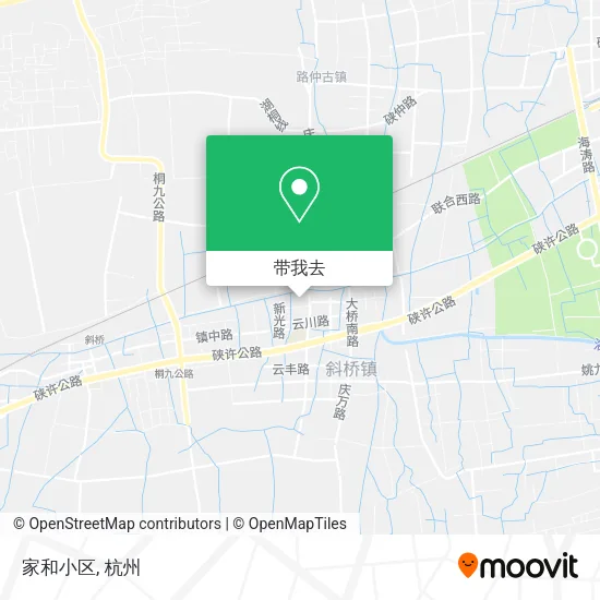 家和小区地图