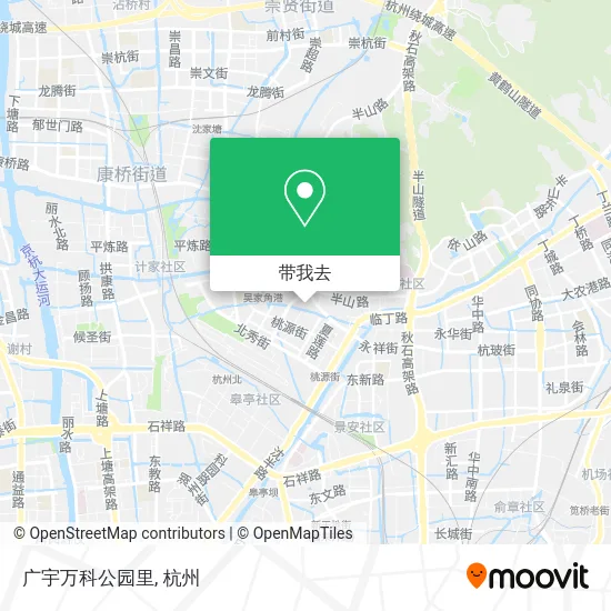 广宇万科公园里地图