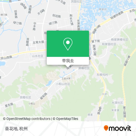 葵花地地图