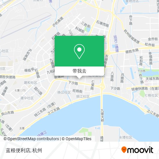 蓝根便利店地图