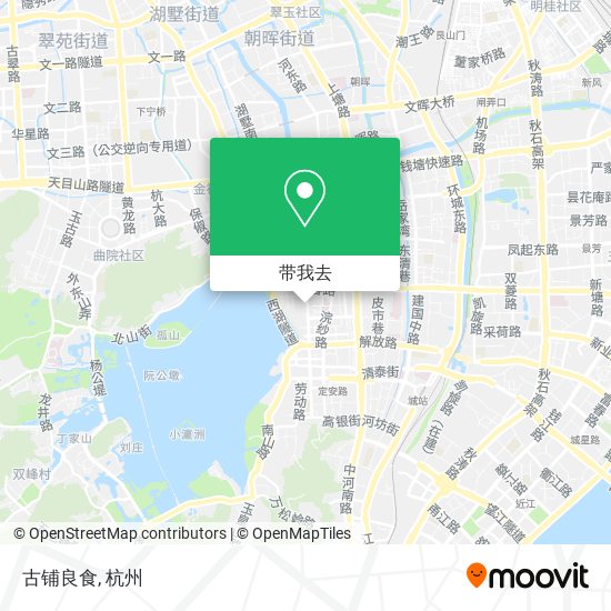 古铺良食地图