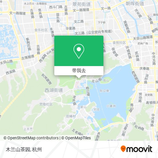 木兰山茶园地图