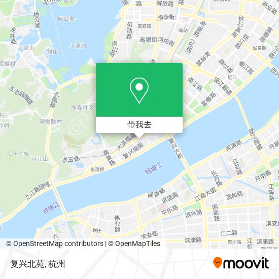 复兴北苑地图