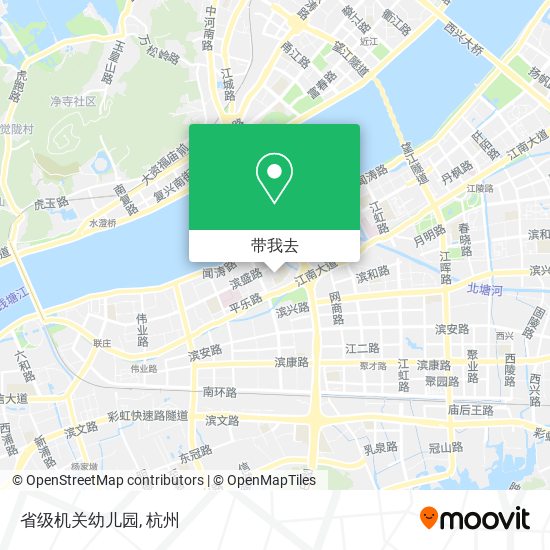 省级机关幼儿园地图