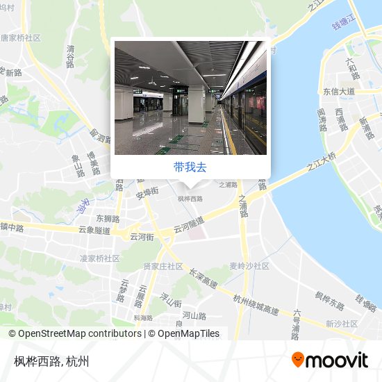 枫桦西路地图