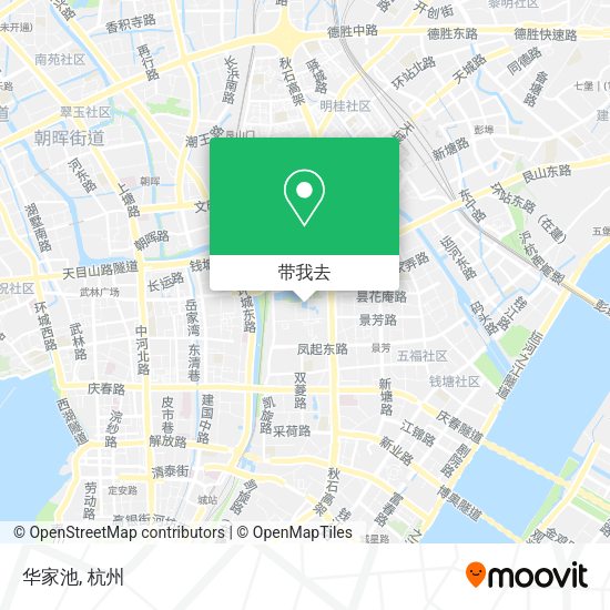 华家池地图
