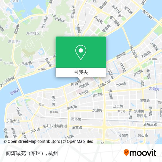 闻涛诚苑（东区）地图