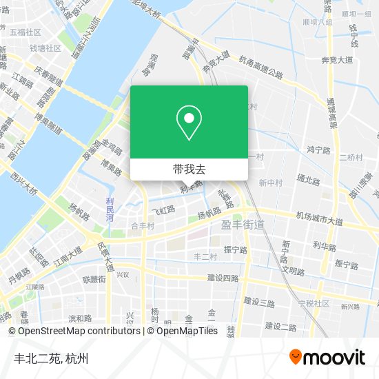 丰北二苑地图