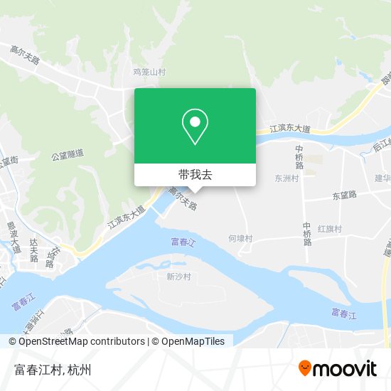 富春江村地图