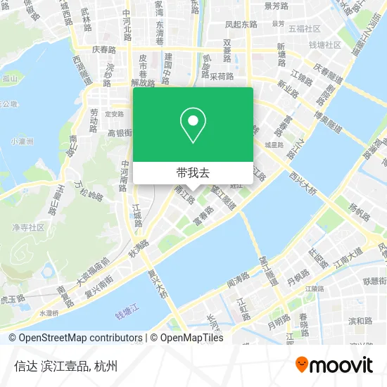 信达 滨江壹品地图