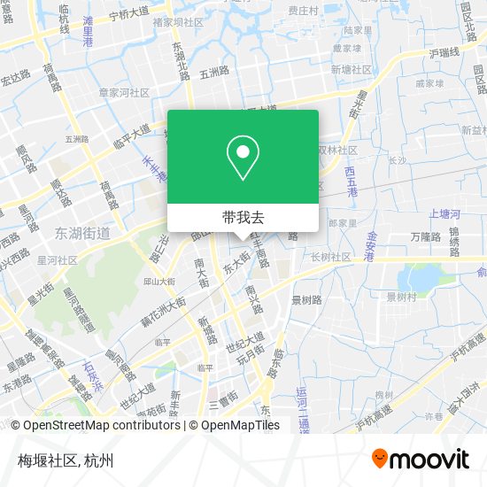 梅堰社区地图