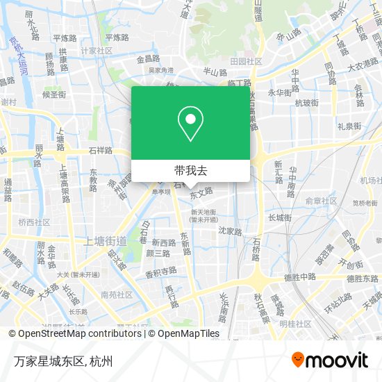 万家星城东区地图