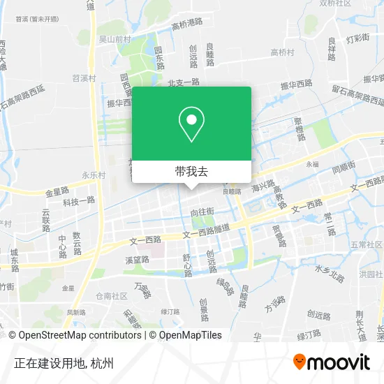 正在建设用地地图
