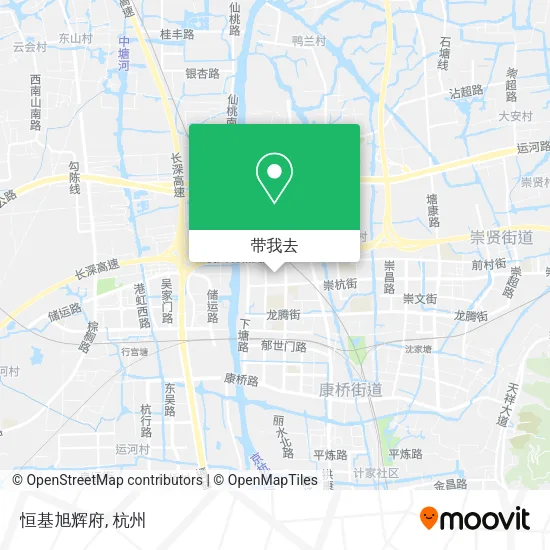 恒基旭辉府地图