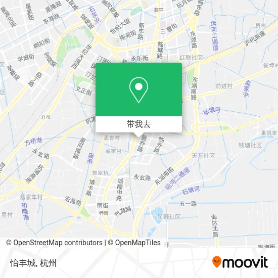 怡丰城地图