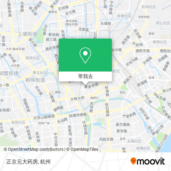 正京元大药房地图