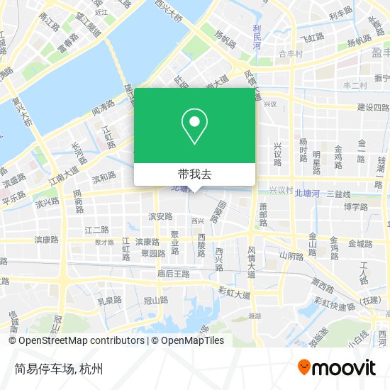 简易停车场地图