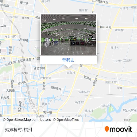 姑娘桥村地图