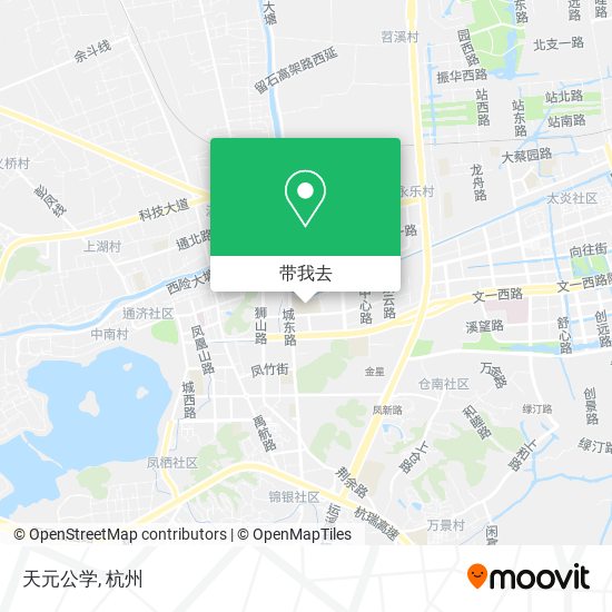 天元公学地图