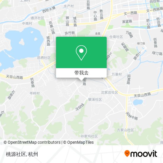 桃源社区地图