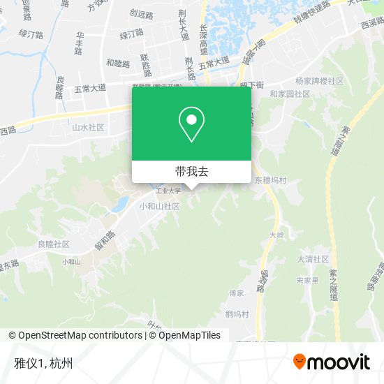 雅仪1地图