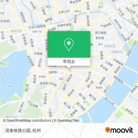 清泰铁路公园地图