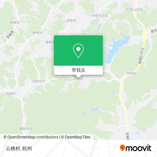 云栖村地图
