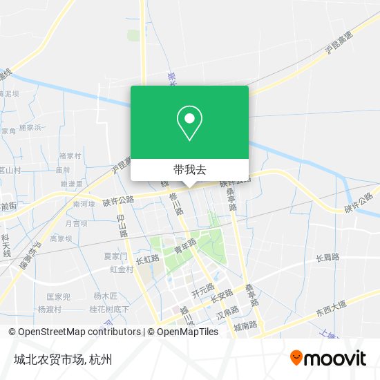 城北农贸市场地图