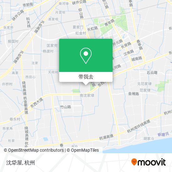 沈牮屋地图