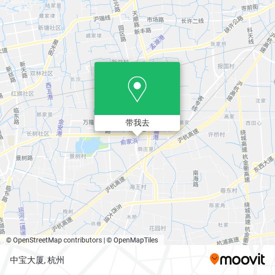中宝大厦地图