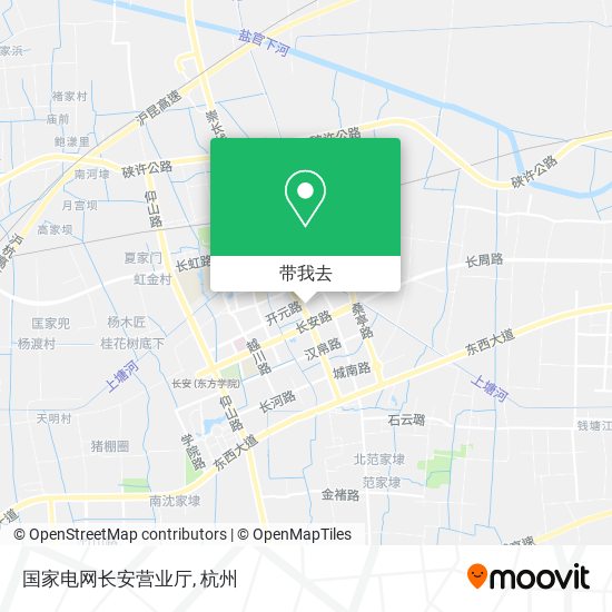 国家电网长安营业厅地图