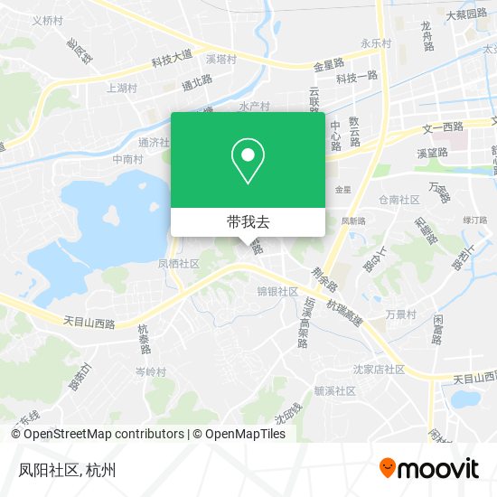 凤阳社区地图