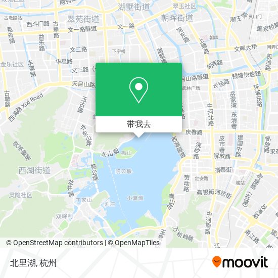 北里湖地图