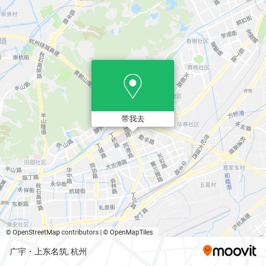 广宇・上东名筑地图