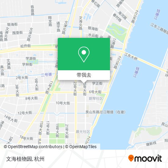 文海植物园地图