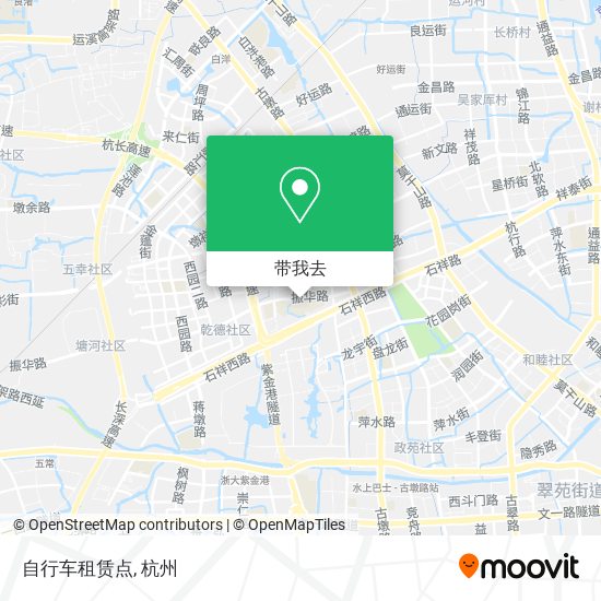 自行车租赁点地图