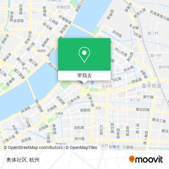 奥体社区地图